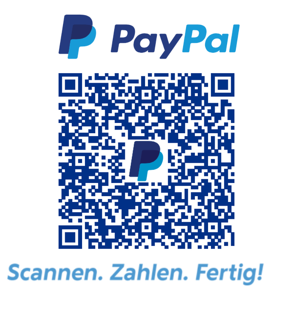 QR-Code für Spenden per Überweisung